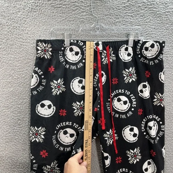 The Nightmare Before Christmas Pajama Pants Womens Extra Large Multicolor Disney - Picture 5 of 9